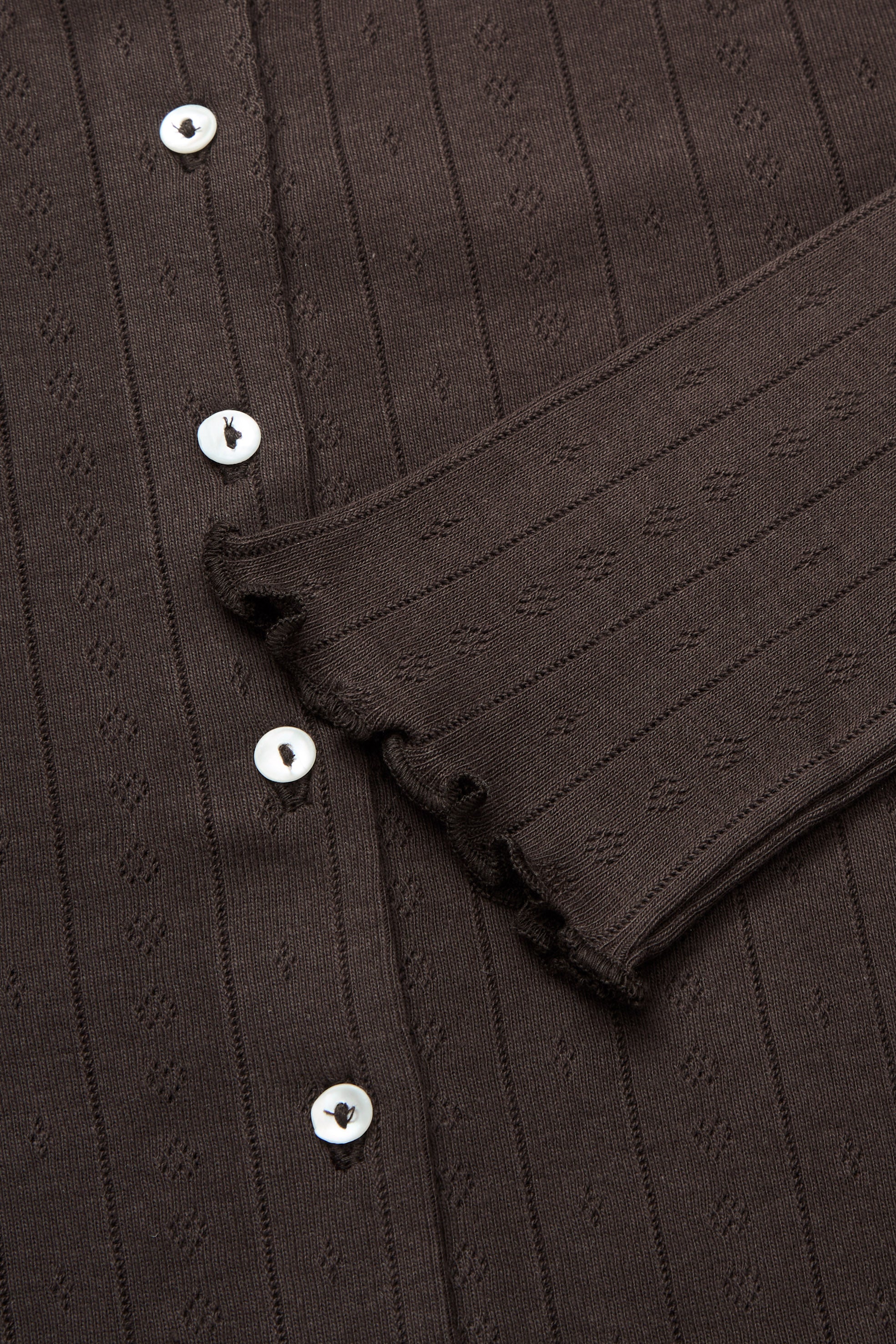 Skall Studio Edie cardigan Cardigan Dark brown